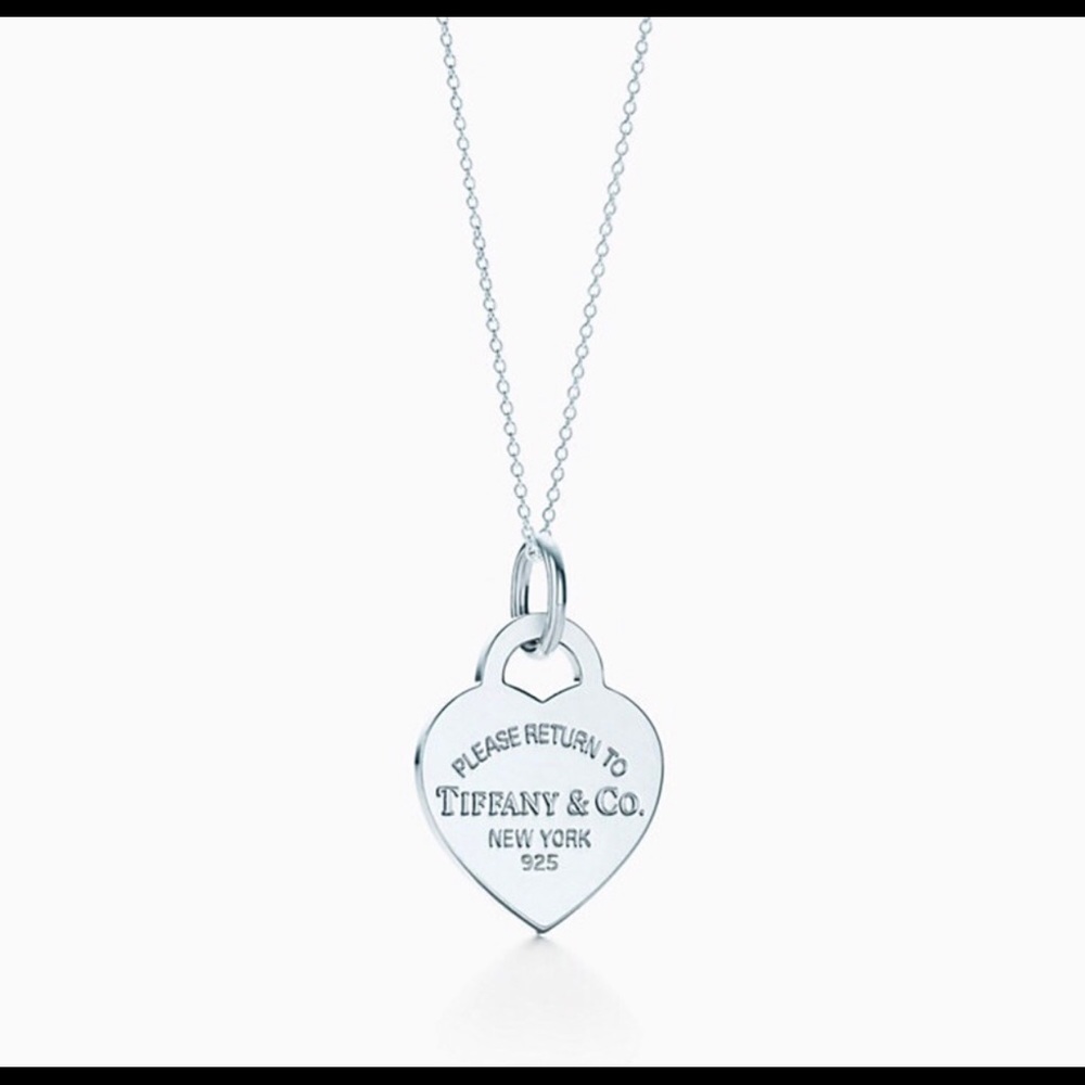 Tiffany and Co. tag necklace